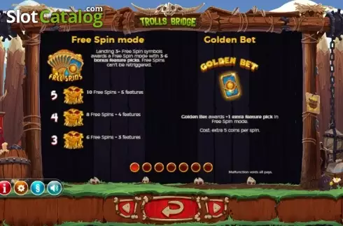 Скрин7. Trolls Bridge (Yggdrasil) слот
