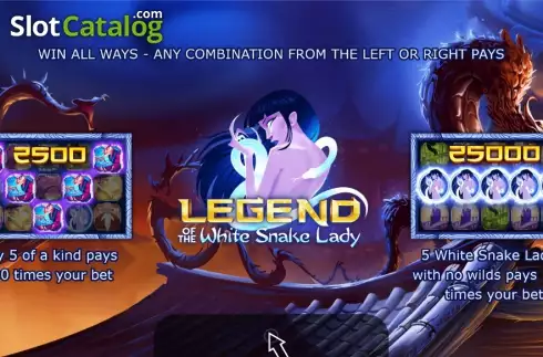 Скрин2. Legend of the White Snake Lady слот