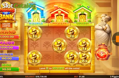 Скрин3. 3 Piggies of Bank слот