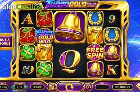 Скрин2. Turbo Gold Deluxe слот