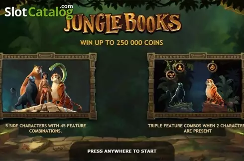 Скрин2. Jungle Books слот