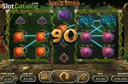 Скрин9. Jungle Books слот