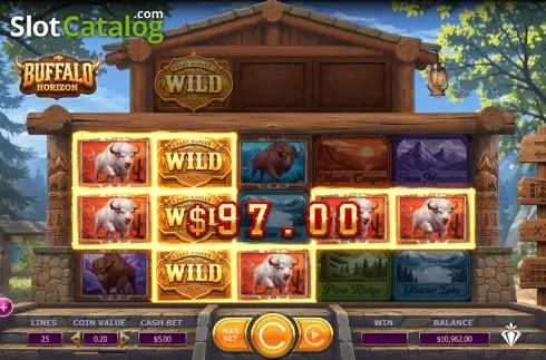 Скрин3. Buffalo Horizon слот
