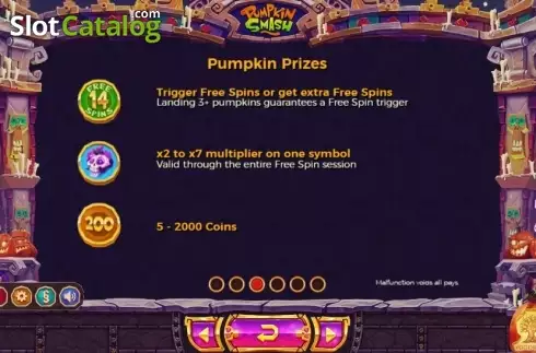 Скрин6. Pumpkin Smash слот
