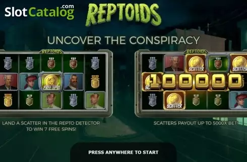 Скрин2. Reptoids слот