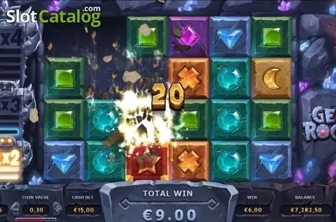 Скрин7. Gem Rocks слот