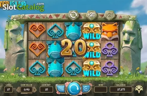 Скрин4. Easter Island (Yggdrasil) слот