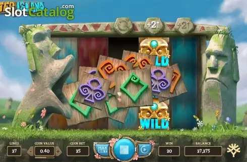 Скрин5. Easter Island (Yggdrasil) слот