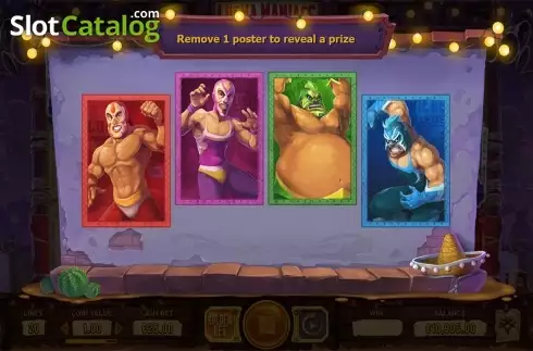 Скрин6. Lucha Maniacs слот