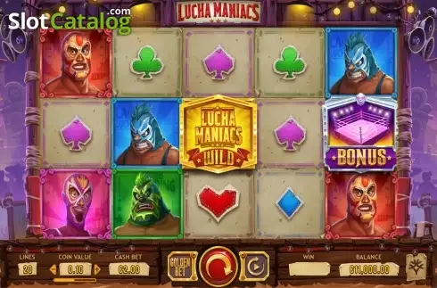 Скрин3. Lucha Maniacs слот