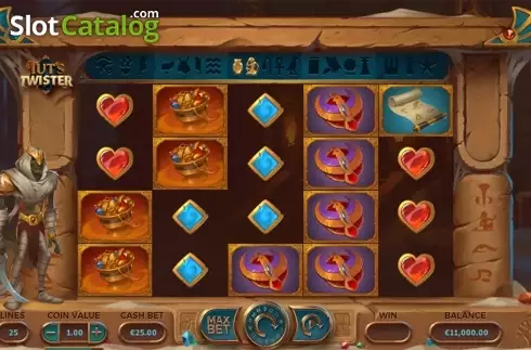 Скрин3. Tut's Twister слот