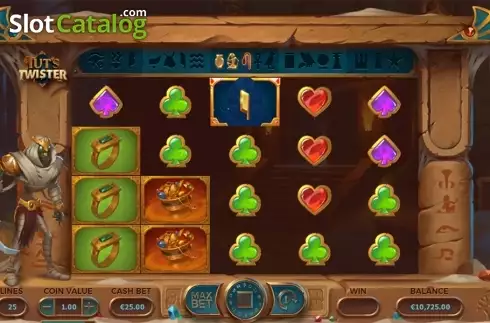 Скрин4. Tut's Twister слот