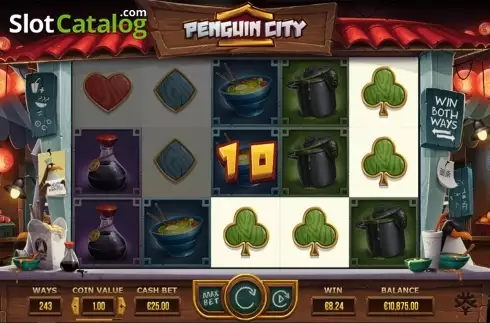 Скрин4. Penguin City слот