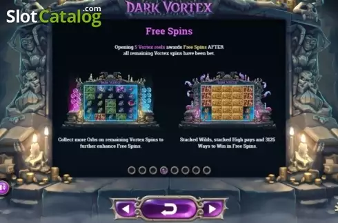 Скрин6. Dark Vortex слот