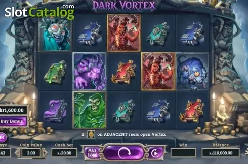 Скрин2. Dark Vortex слот