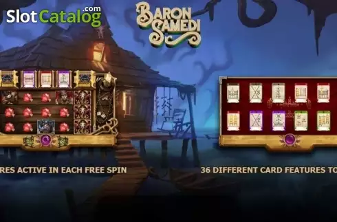 Скрин2. Baron Samedi слот