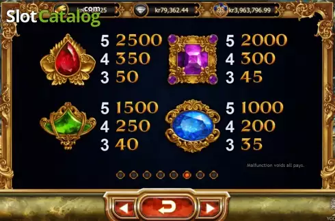 Скрин7. Empire Fortune слот