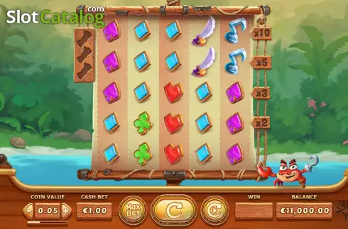 Скрин3. Pirates: Smugglers Paradise слот