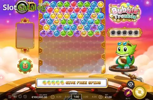 Скрин2. Bubble Trouble слот