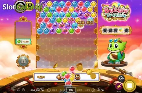 Скрин3. Bubble Trouble слот