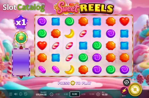 Скрин2. Sweet Reels (Yolted) слот