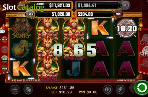 Скрин3. Bashiba Link Warrior слот
