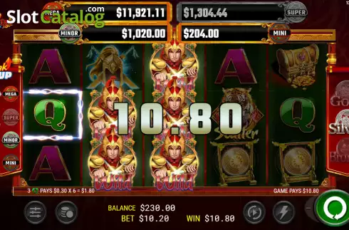 Скрин4. Bashiba Link Warrior слот