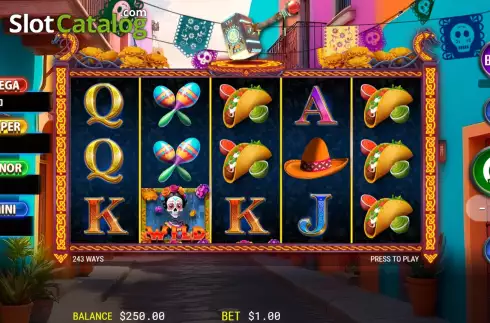 Скрин2. Calaca Cash слот