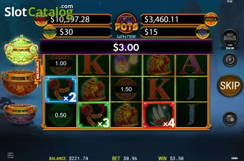 Скрин3. Fu Pots Winter слот