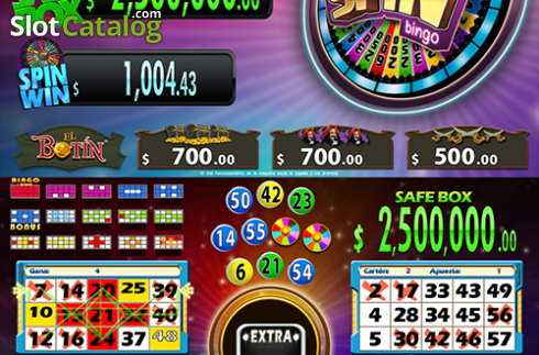 Скрин2. Spin Bingo слот