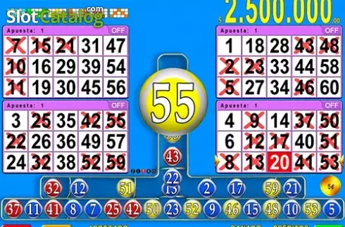 Скрин2. Powermania Force Bingo слот