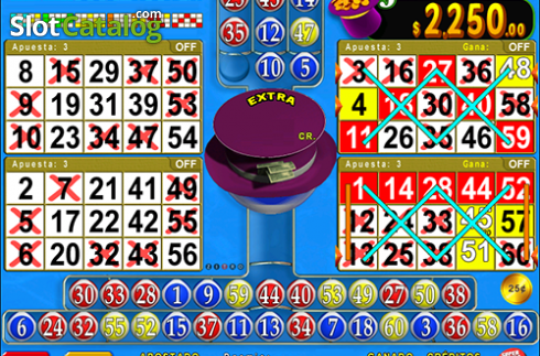 Скрин2. Powermania Bonus Bingo слот