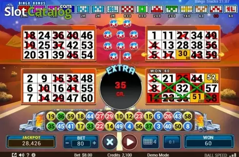 Скрин4. Bingo Trucks слот