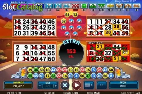 Скрин5. Bingo Trucks слот