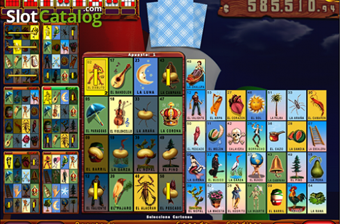 Скрин3. La Loteria Mexicana Bonus слот