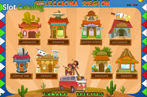 Скрин4. La Loteria Mexicana Bonus слот