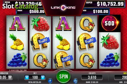 Скрин3. Link King Casino Mix слот