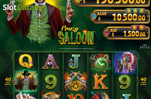 Скрин3. Crazy Saloon слот