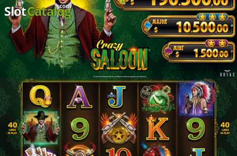 Скрин4. Crazy Saloon слот
