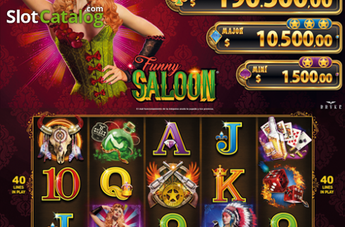 Скрин3. Funny Saloon слот