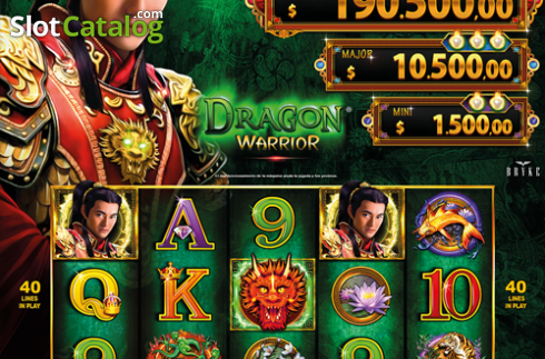 Скрин2. Dragon Warrior (ZITRO) слот