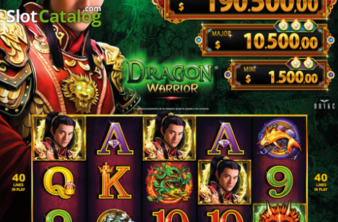 Скрин3. Dragon Warrior (ZITRO) слот