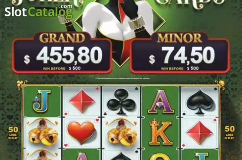 Скрин2. Jokers Cards слот