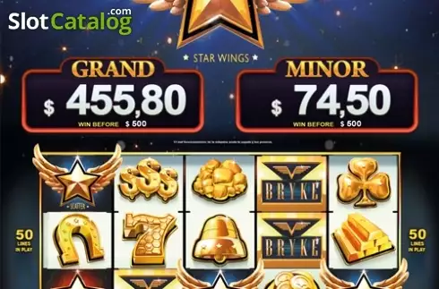 Скрин3. Star Wings слот