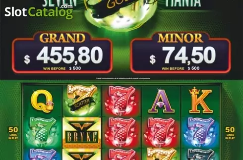 Скрин4. Seven Gold Mania слот