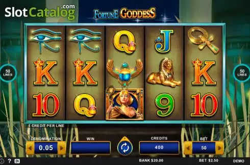 Скрин2. Fortune Goddess (ZITRO) слот