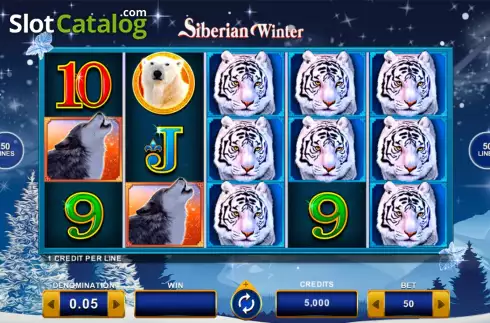 Скрин2. Siberian Winter слот