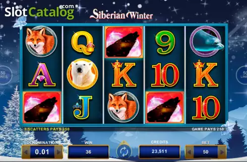 Скрин4. Siberian Winter слот