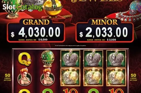 Скрин2. Tzars Jewels слот