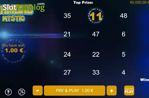 Скрин4. Diamond Mystic слот